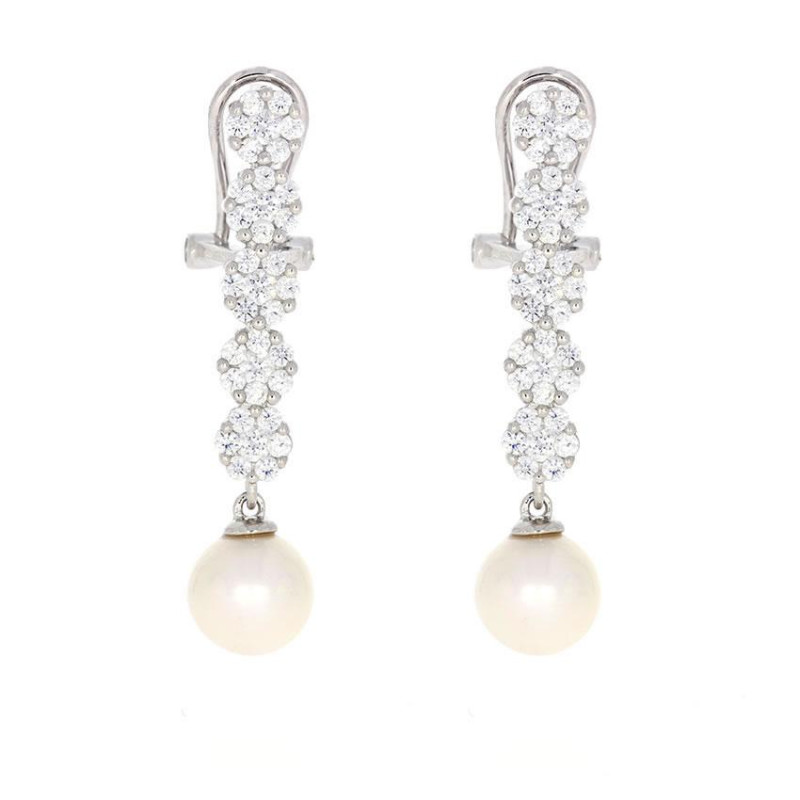 Boucles Margueritte Excellence Argent 925 RH & FWP