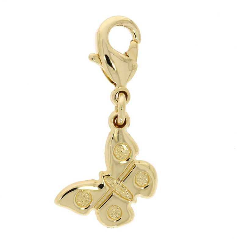 Charm Papillon Excellence Plaqué Or 18K 3Mic